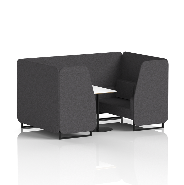 Brixworth Booth With White Table In Single Tone