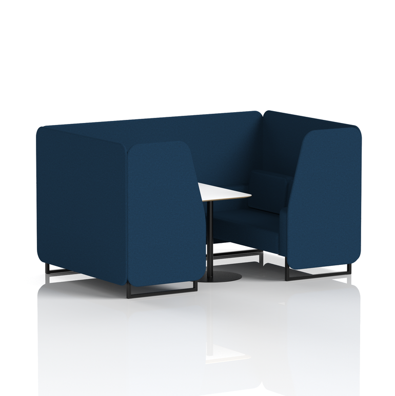 Brixworth Booth With White Table In Single Tone