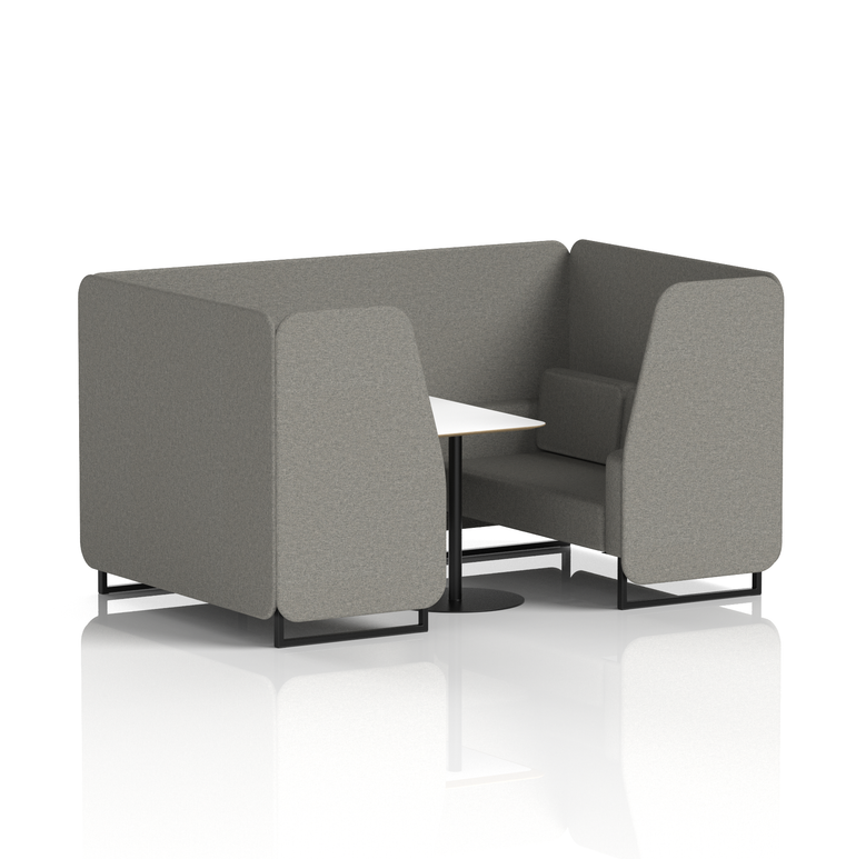 Brixworth Booth With White Table In Single Tone