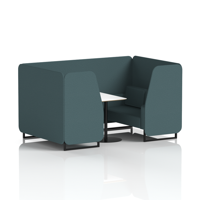 Brixworth Booth With White Table In Single Tone
