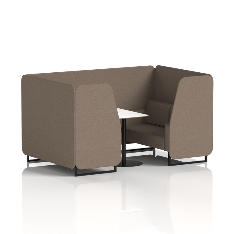 Brixworth Booth With White Table In Single Tone