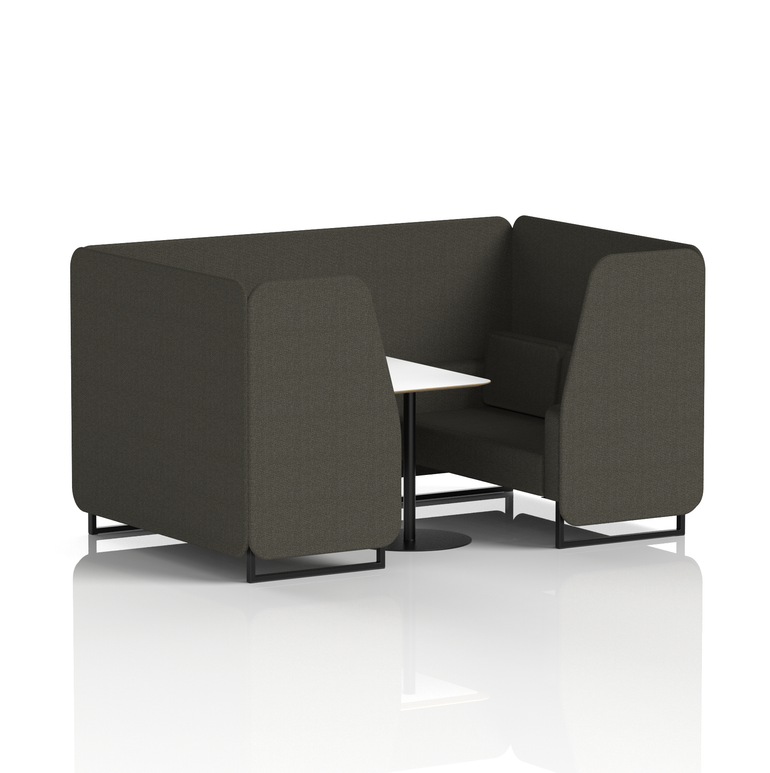 Brixworth Booth With White Table In Single Tone
