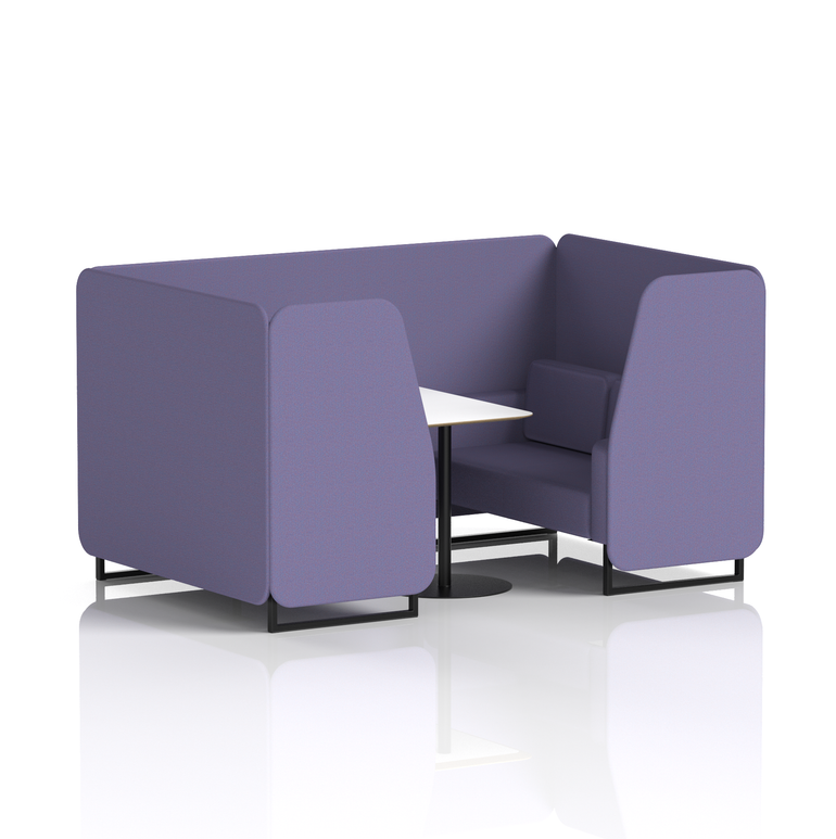 Brixworth Booth With White Table In Single Tone