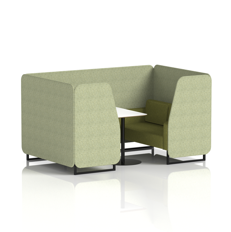 Brixworth Booth With White Table In Two Tone