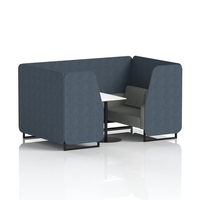 Brixworth Booth With White Table In Two Tone