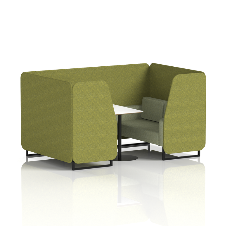 Brixworth Booth With White Table In Two Tone