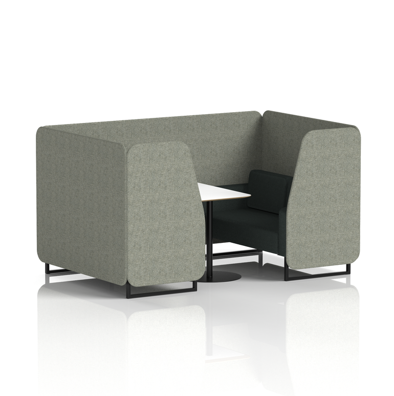 Brixworth Booth With White Table In Two Tone
