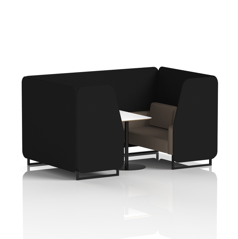 Brixworth Booth With White Table In Two Tone