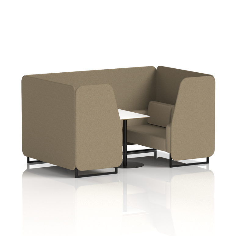 Brixworth Booth With White Table In Two Tone
