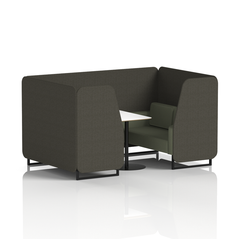 Brixworth Booth With White Table In Two Tone