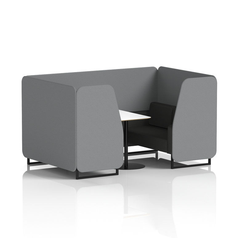 Brixworth Booth With White Table In Two Tone