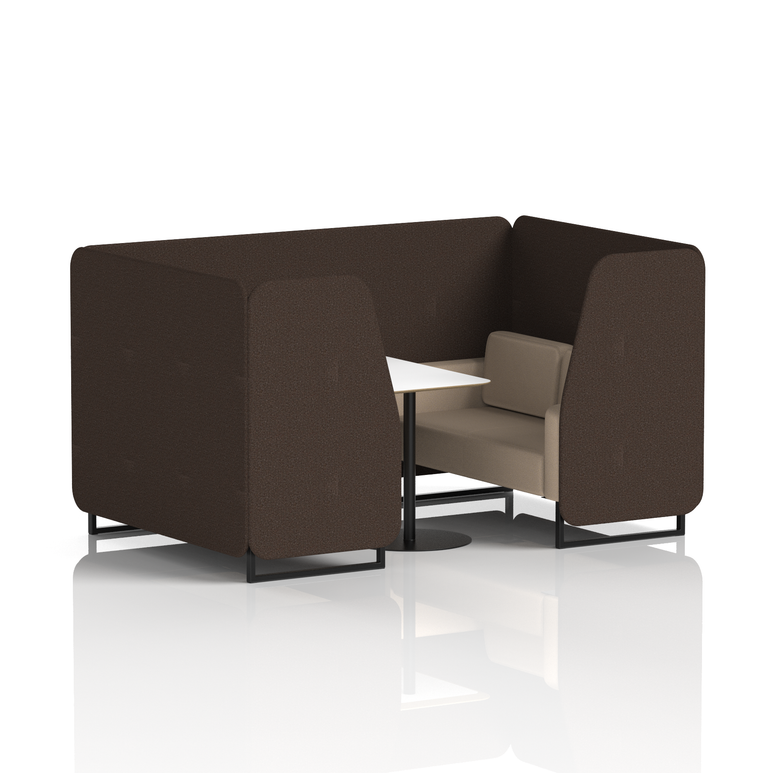Brixworth Booth With White Table In Two Tone