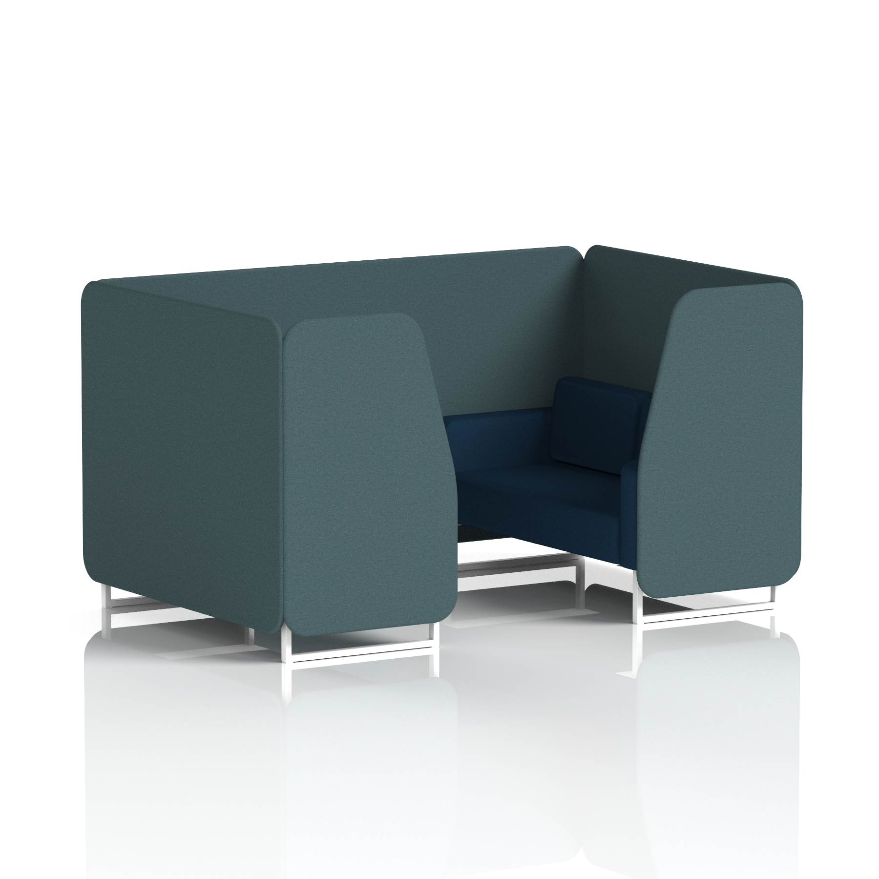 Brixworth Booth in Two Tone