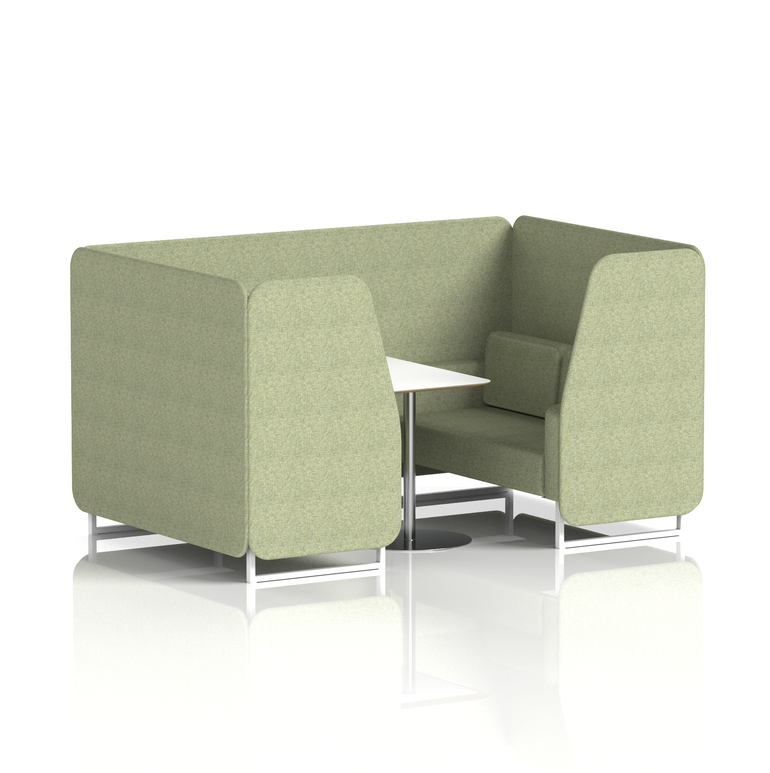 Brixworth Booth With White Table In Single Tone