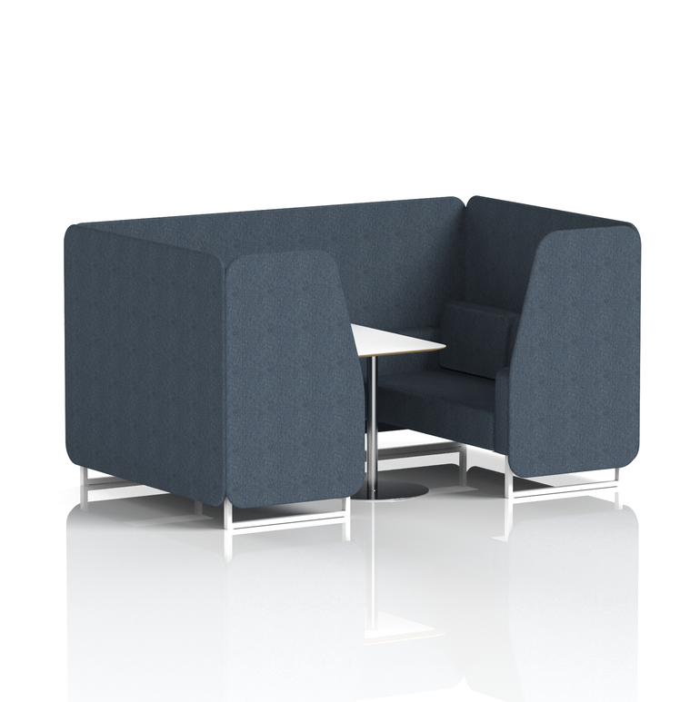 Brixworth Booth With White Table In Single Tone