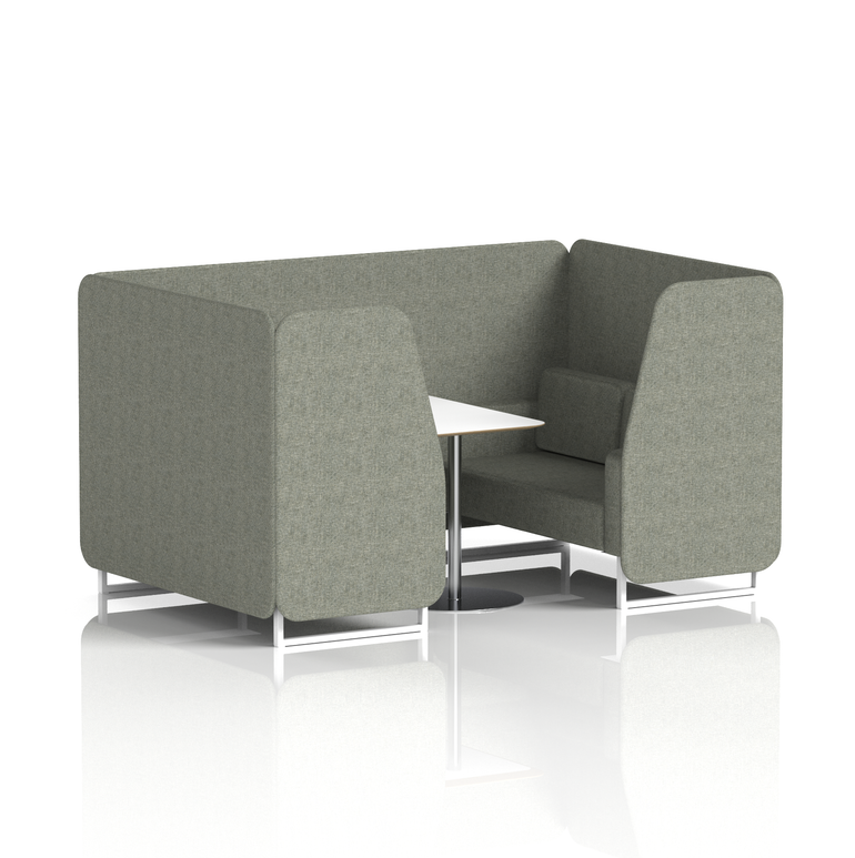 Brixworth Booth With White Table In Single Tone