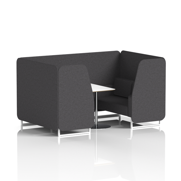 Brixworth Booth With White Table In Single Tone