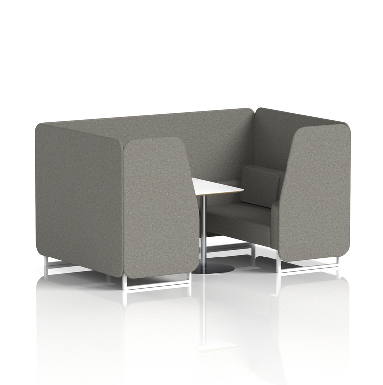 Brixworth Booth With White Table In Single Tone