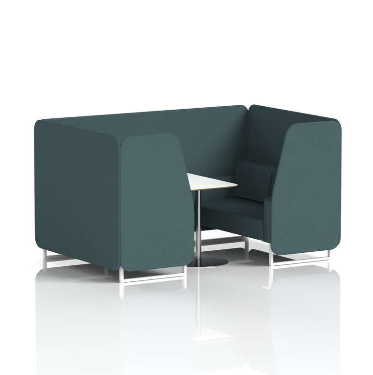 Brixworth Booth With White Table In Single Tone