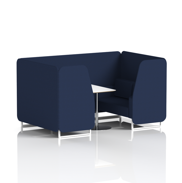 Brixworth Booth With White Table In Single Tone