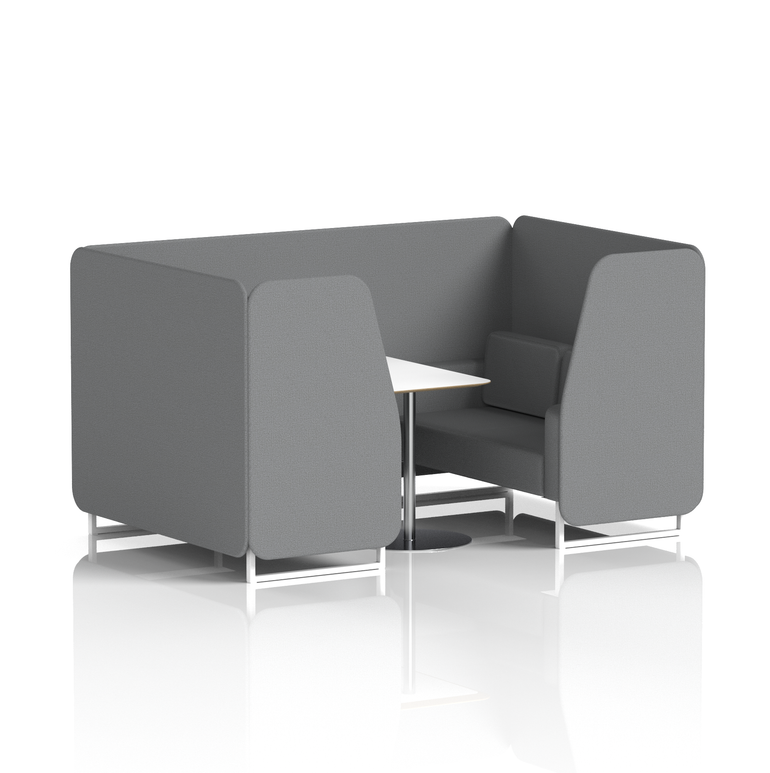 Brixworth Booth With White Table In Single Tone