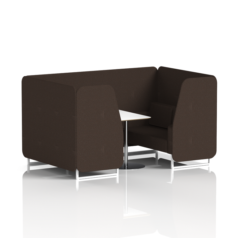 Brixworth Booth With White Table In Single Tone