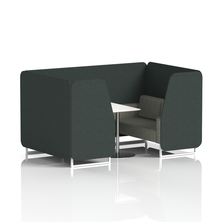 Brixworth Booth With White Table In Two Tone
