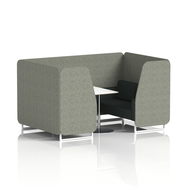 Brixworth Booth With White Table In Two Tone