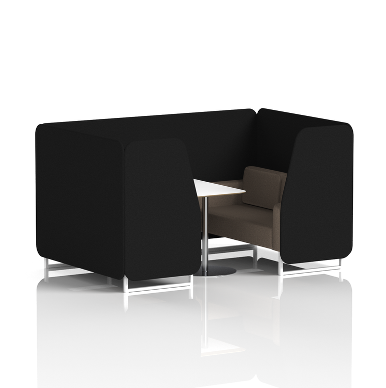 Brixworth Booth With White Table In Two Tone