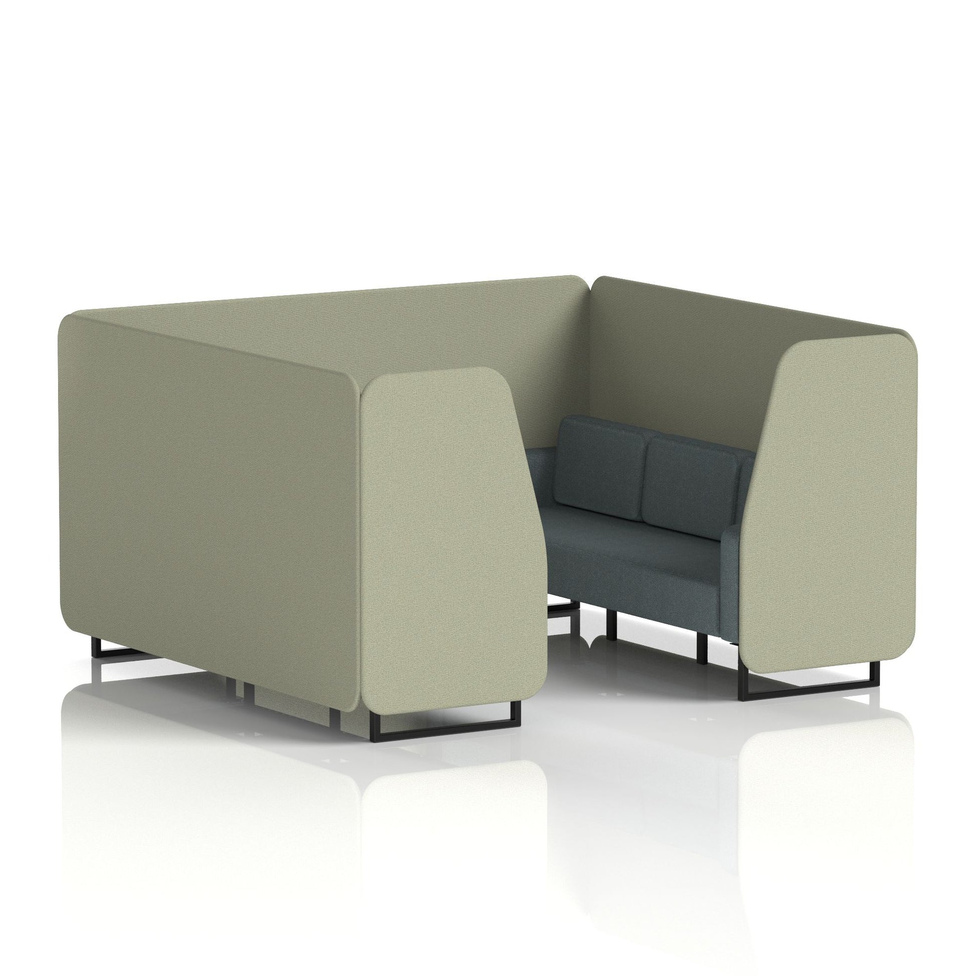 Brixworth Booth in Two Tone