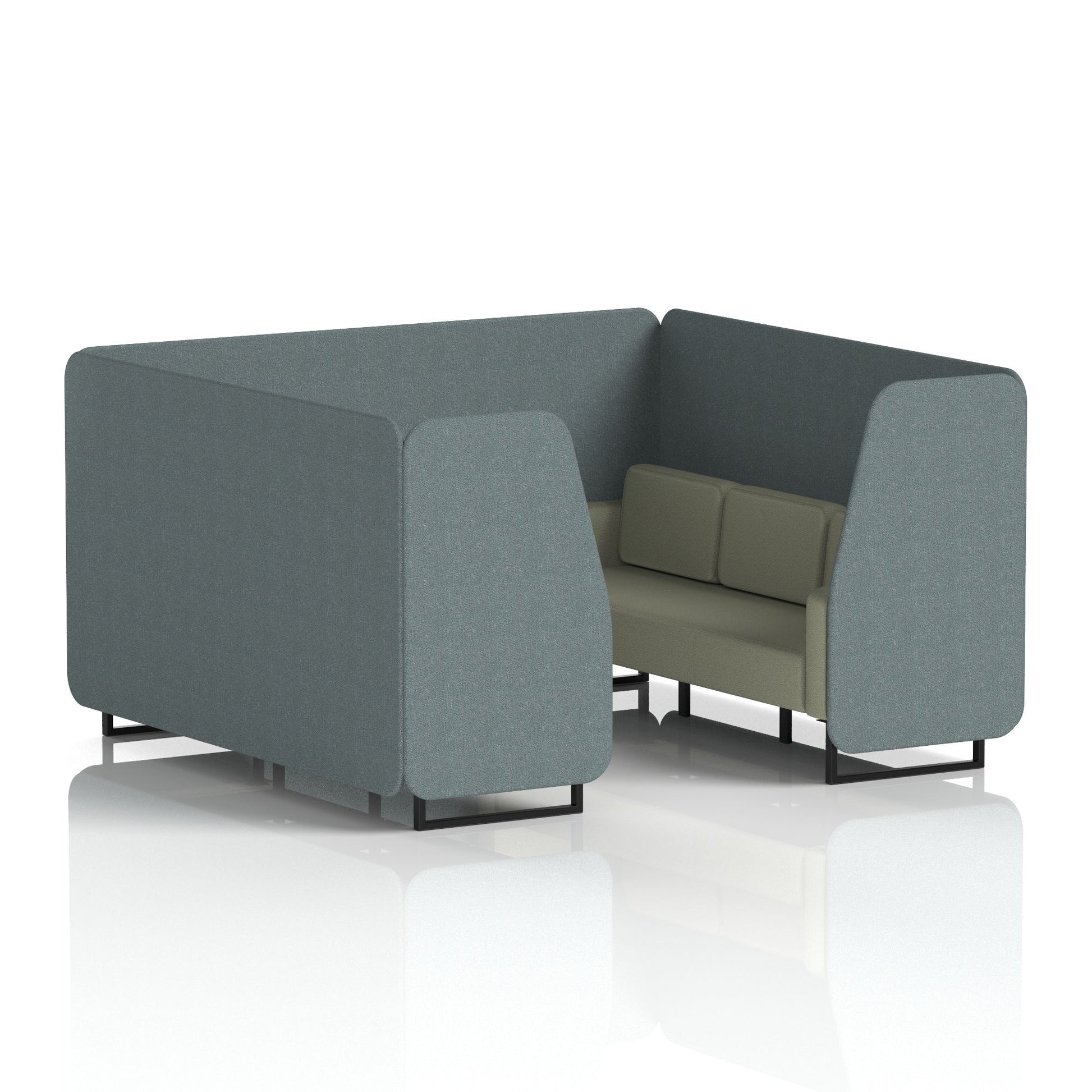 Brixworth Booth in Two Tone