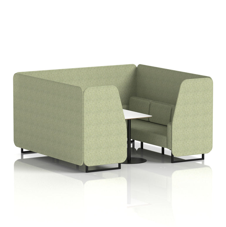 Brixworth Booth With White Table In Single Tone