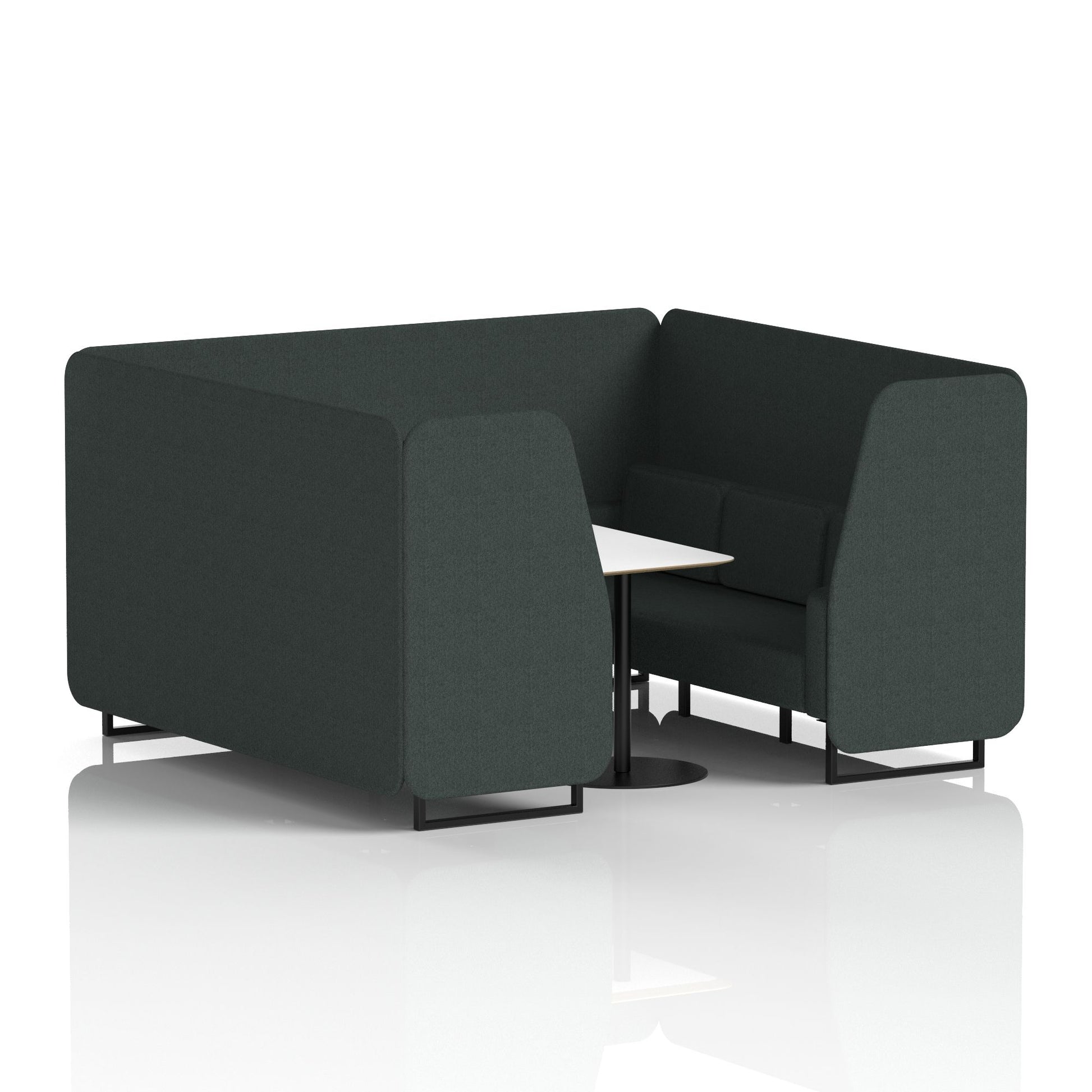 Brixworth Booth With White Table In Single Tone
