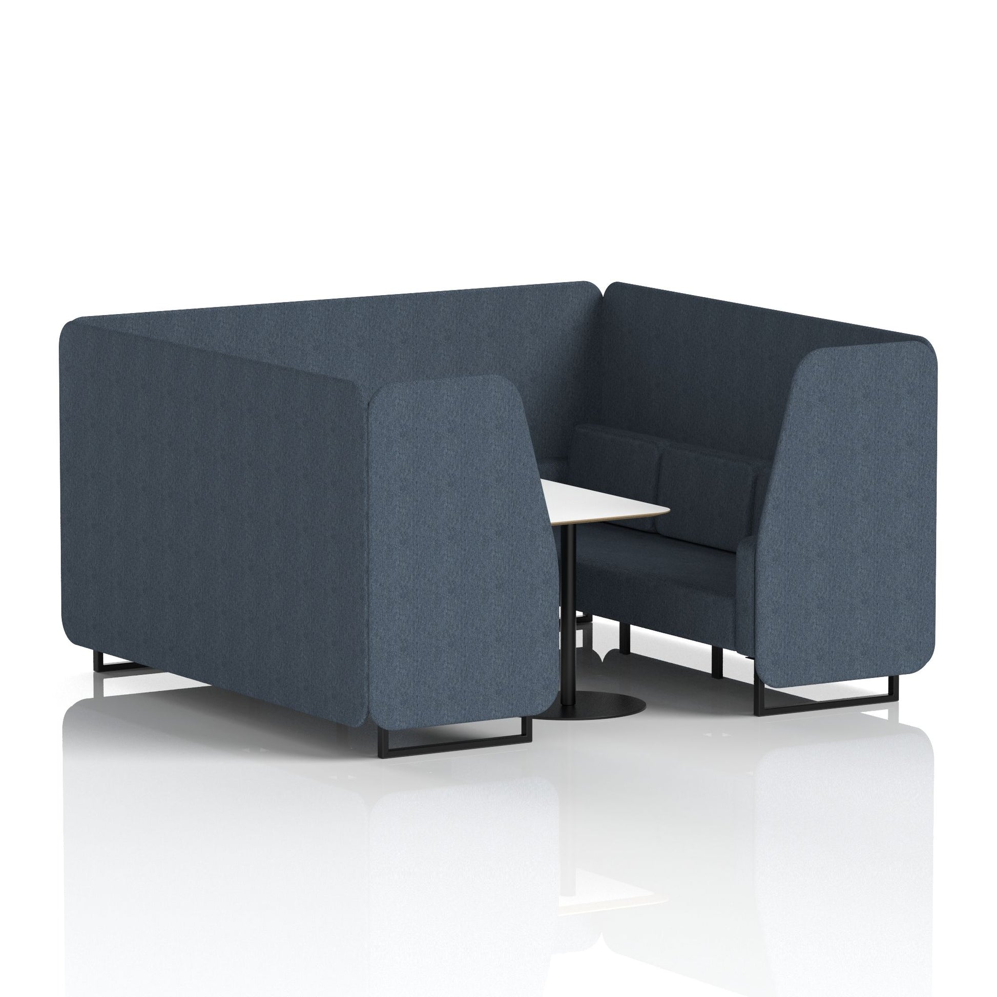 Brixworth Booth With White Table In Single Tone