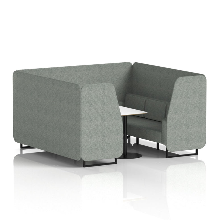 Brixworth Booth With White Table In Single Tone