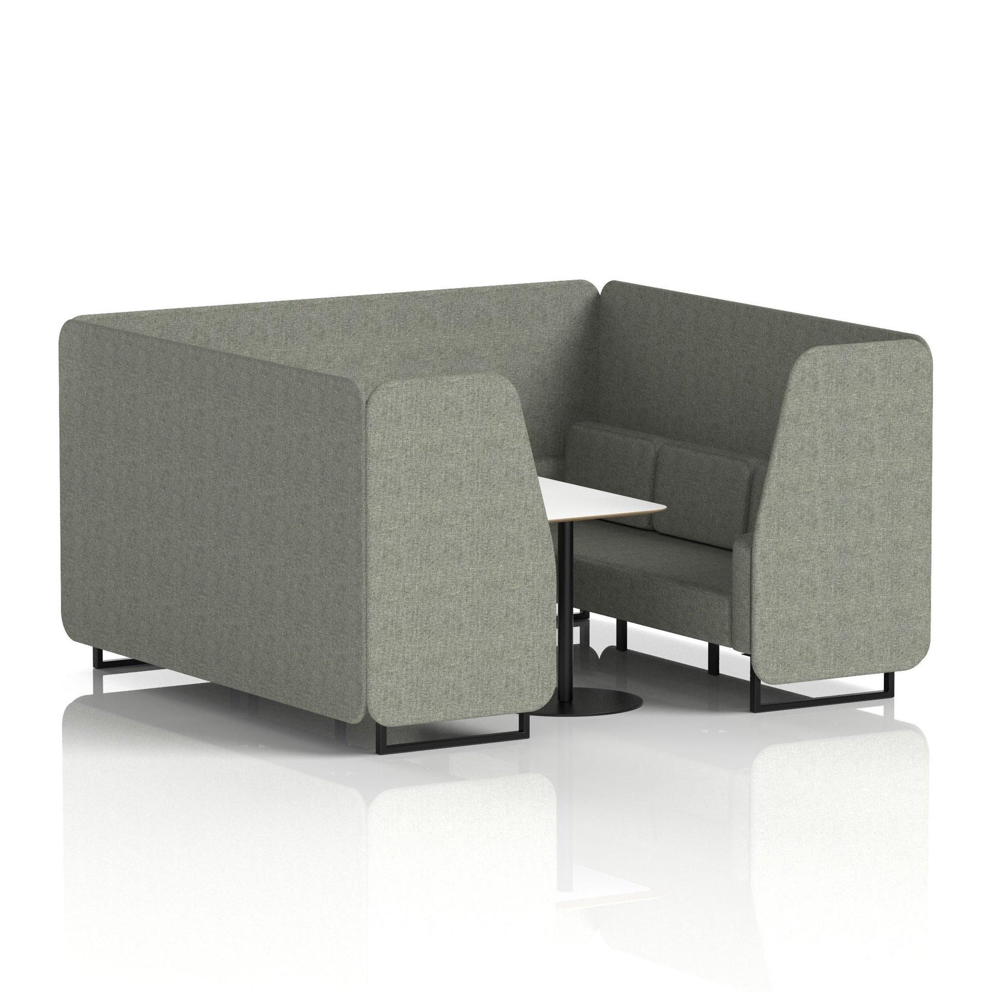 Brixworth Booth With White Table In Single Tone