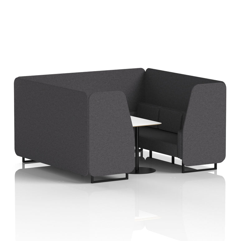 Brixworth Booth With White Table In Single Tone