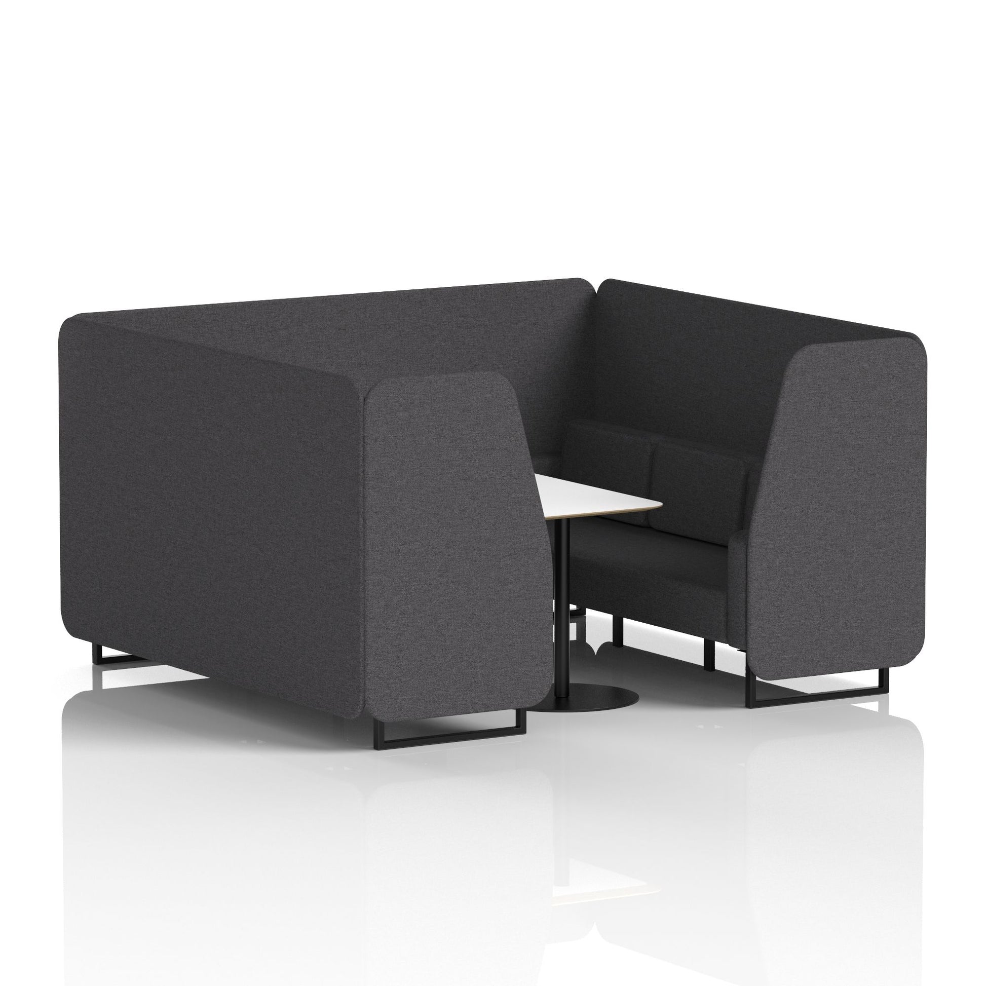 Brixworth Booth With White Table In Single Tone