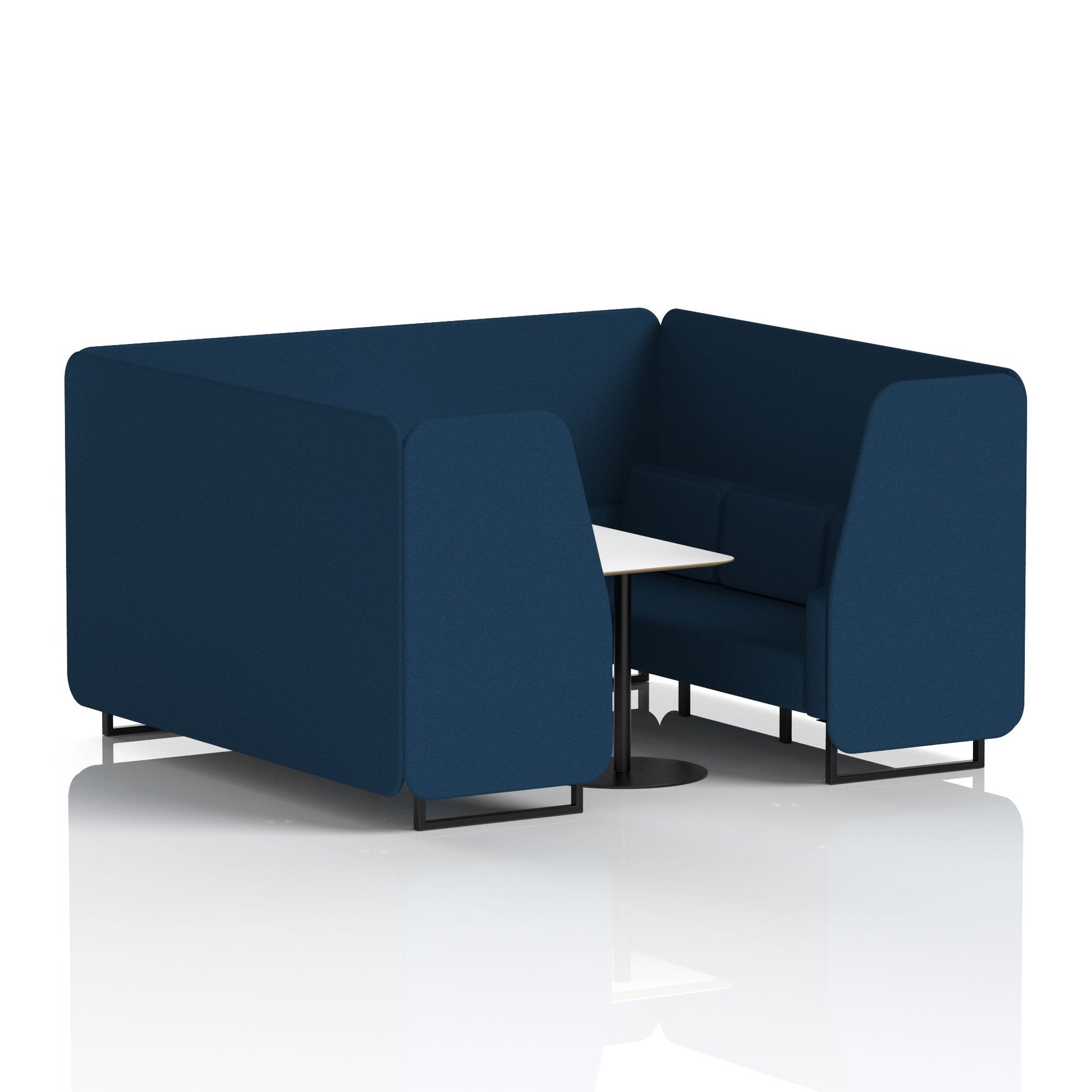 Brixworth Booth With White Table In Single Tone
