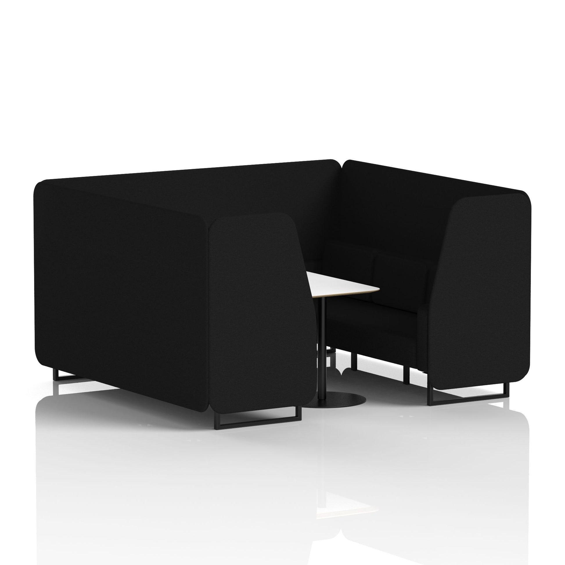 Brixworth Booth With White Table In Single Tone