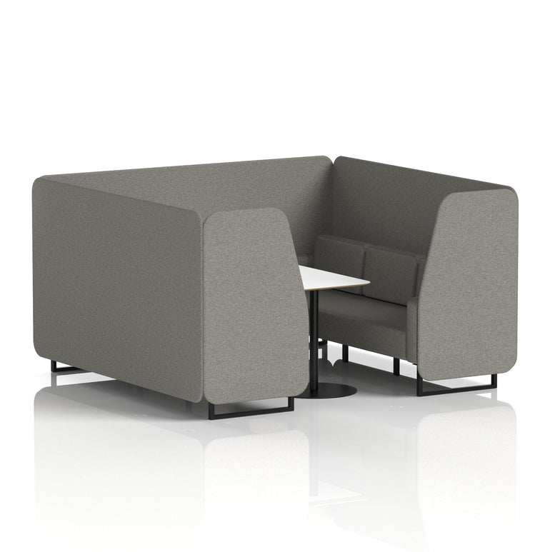 Brixworth Booth With White Table In Single Tone