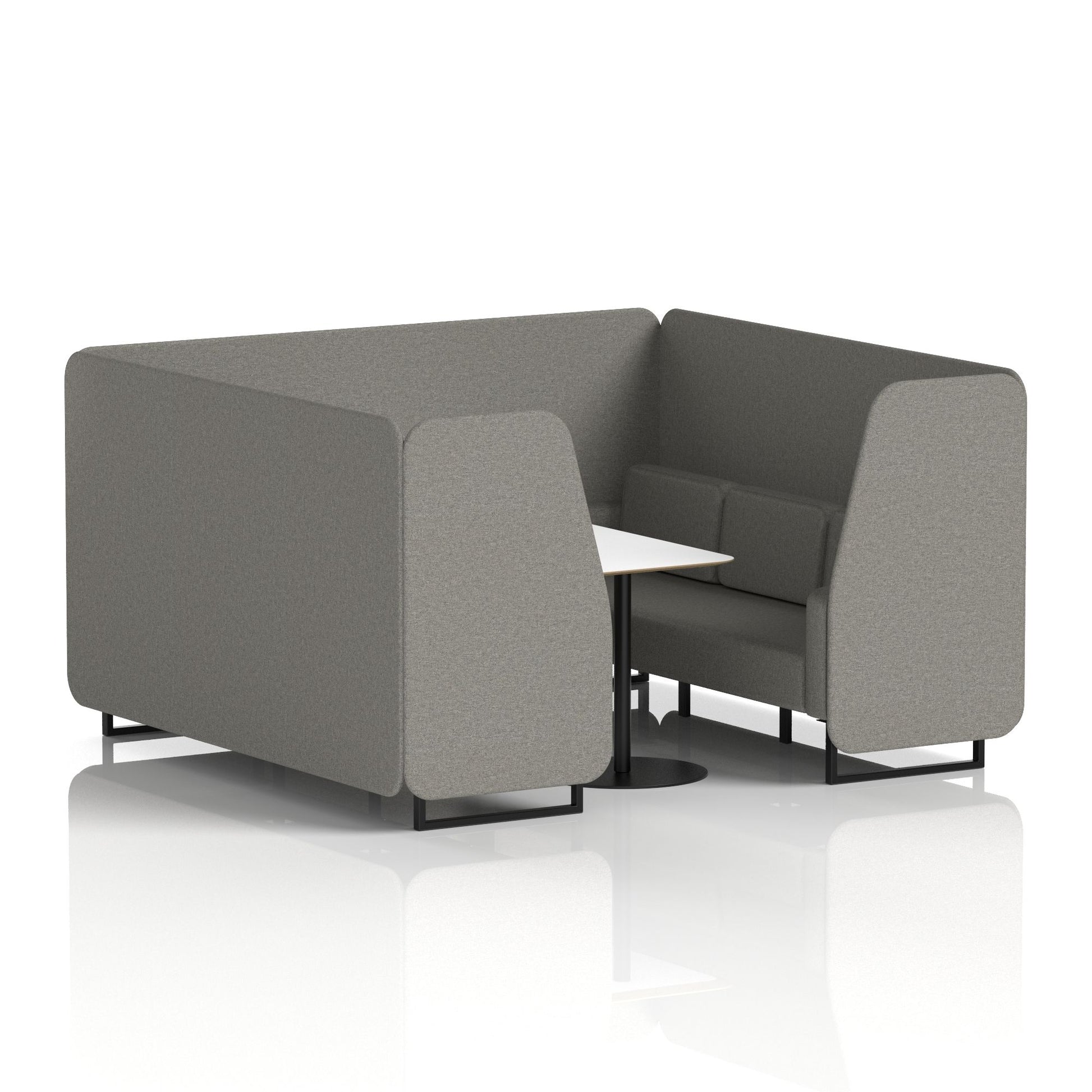 Brixworth Booth With White Table In Single Tone