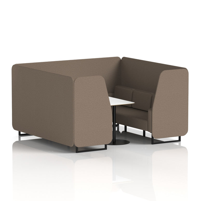 Brixworth Booth With White Table In Single Tone