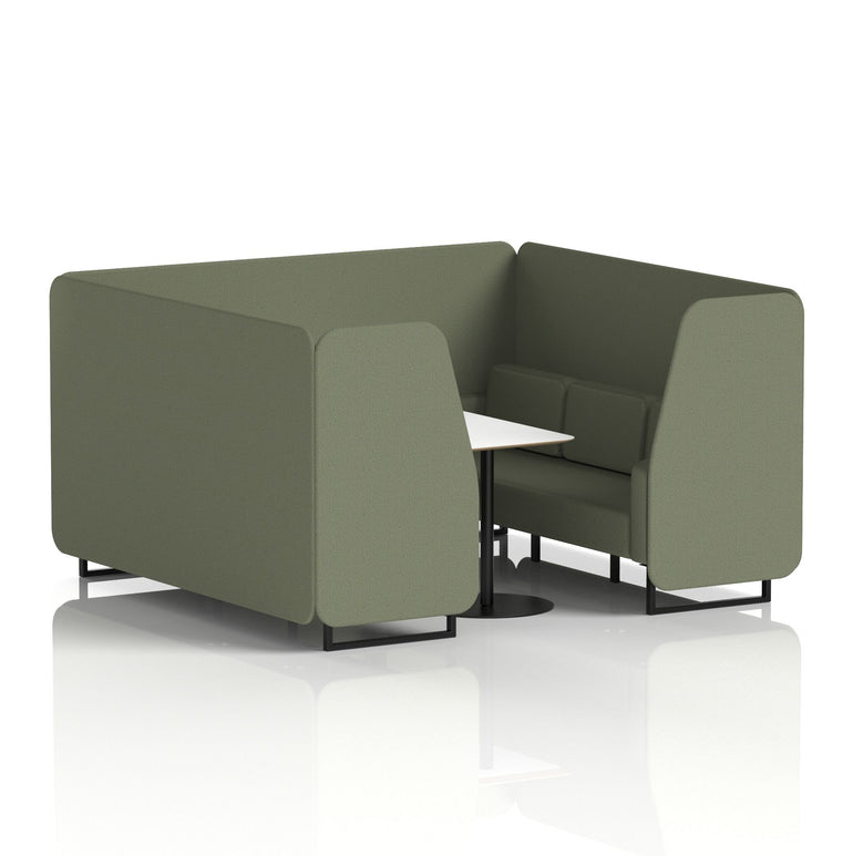 Brixworth Booth With White Table In Single Tone