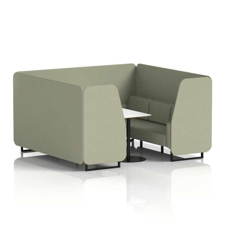 Brixworth Booth With White Table In Single Tone