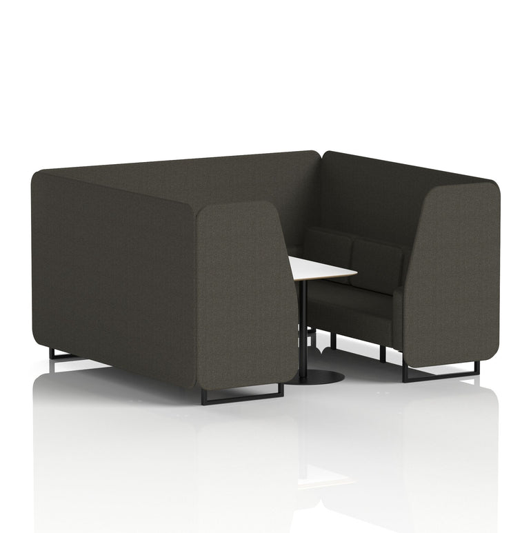 Brixworth Booth With White Table In Single Tone