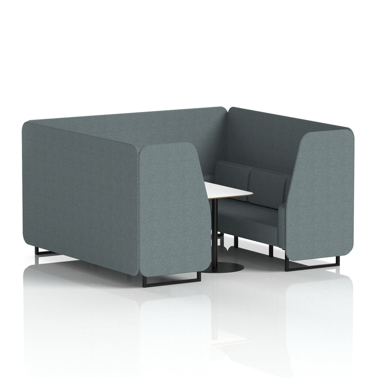 Brixworth Booth With White Table In Single Tone