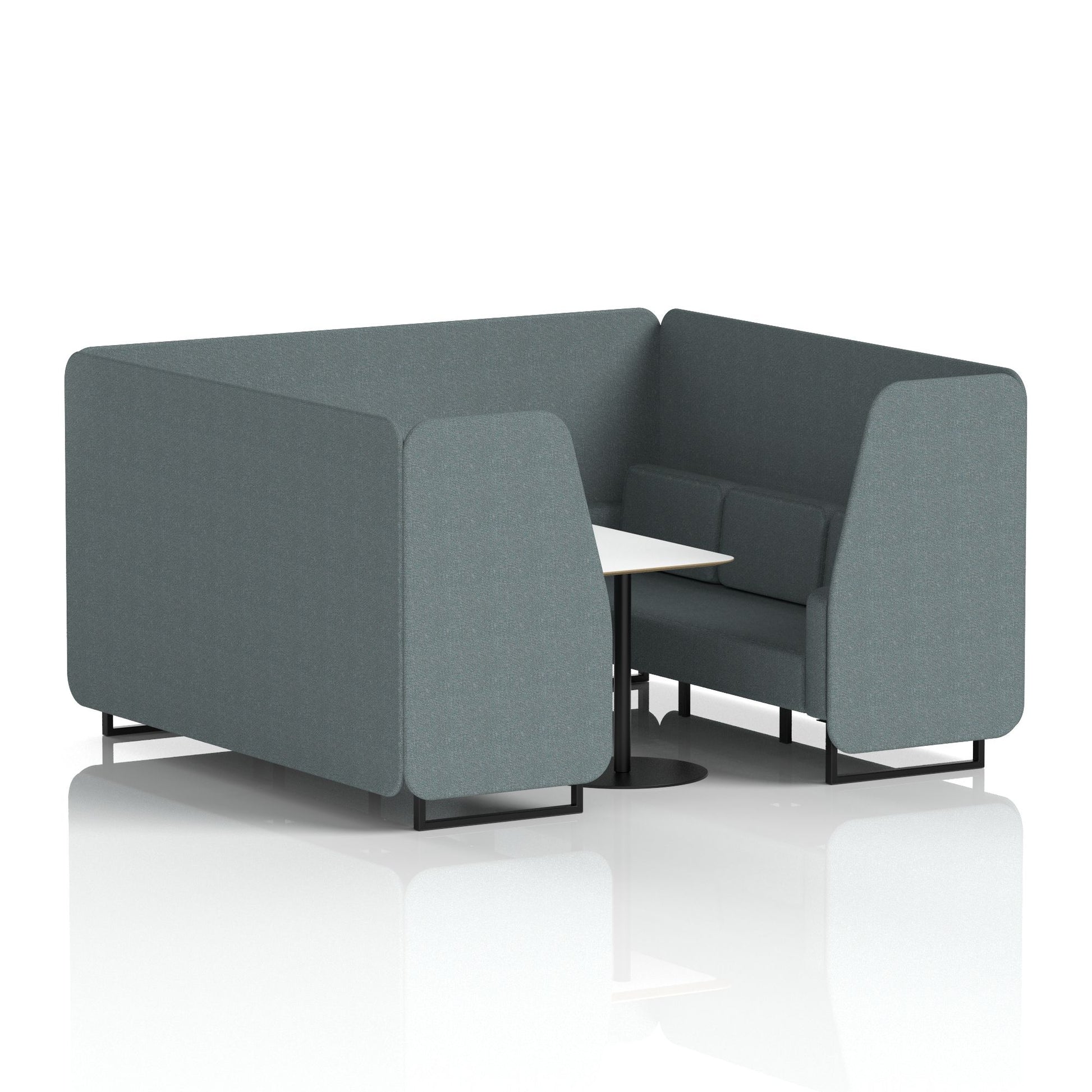 Brixworth Booth With White Table In Single Tone