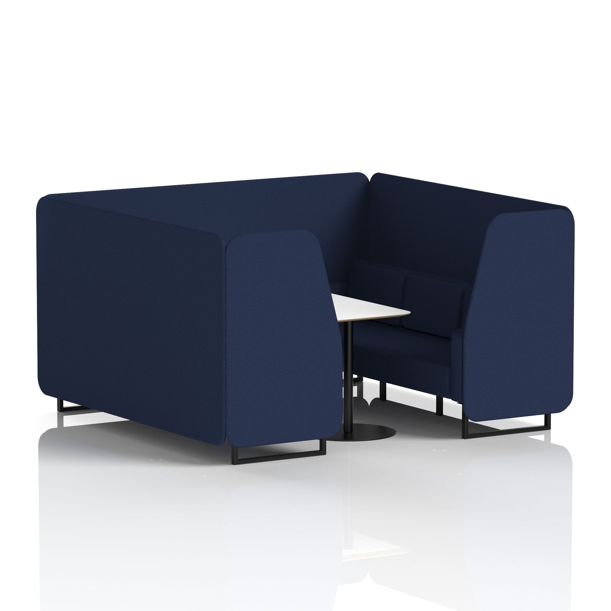 Brixworth Booth With White Table In Single Tone