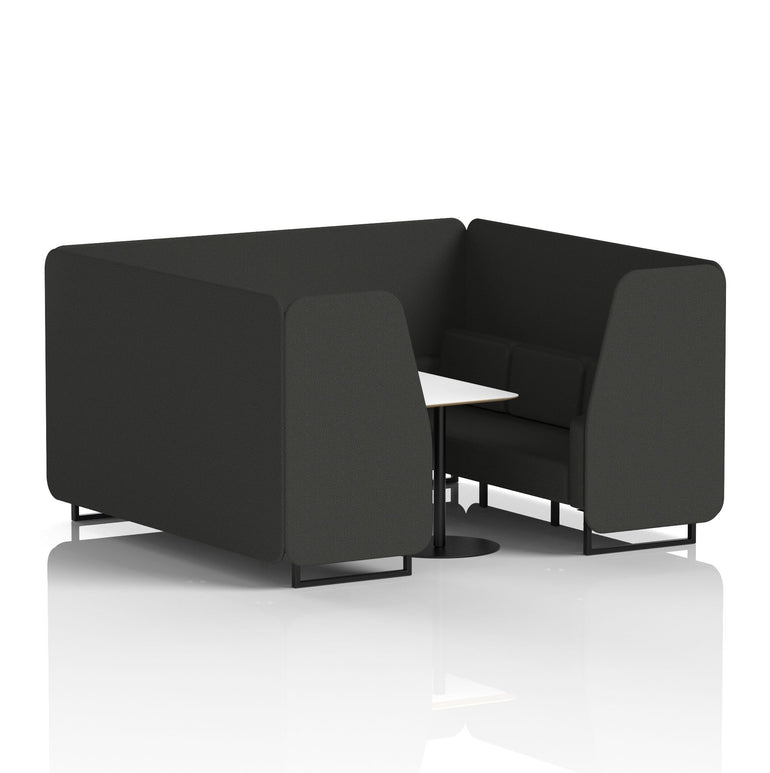 Brixworth Booth With White Table In Single Tone
